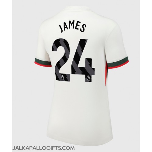 Chelsea Reece James #24 Vieraspaita Naiset 2025-26 Lyhythihainen